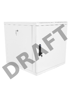 Шкаф телекоммуникационный настенный разборный съемные стенки, 12U (600х520), дверь металл, [ ШРН-М-12.500.1 ]