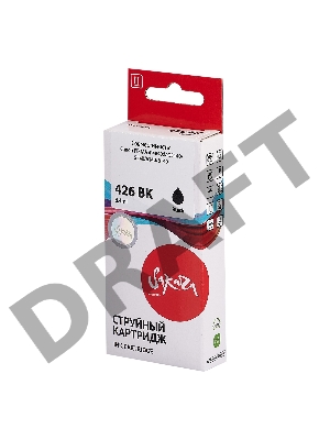 Струйный картридж Sakura 4556B001 (426 BK) для Canon, черный, 8,4 мл., 3100 к.