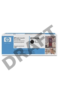 Тонер-картридж HP Q3960A черный Color LaserJet 2550 (5000 стр.)