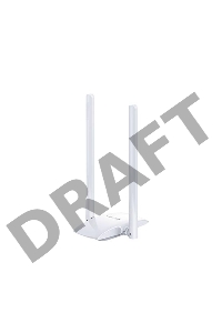 Сетевой адаптер WiFi Mercusys MW300UH USB 2.0 (ант.внеш.несъем.) 2ант.