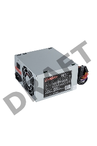 Блок питания Exegate EX172785RUS-S CP450, ATX, SC, 8cm fan, 24p+4p, 3*SATA, 2*IDE, FDD + кабель 220V с защитой от выдергивания