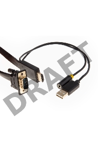 Кабель-переходник HDMI+audio+USB --> VGA_M/M 1,8м Telecom <TA675-1.8M>