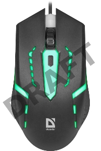 Мышь DEFENDER USB OPTICAL HIT MB-601 BLACK 52601