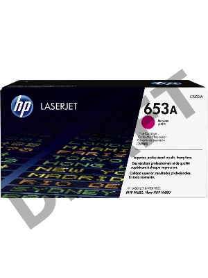Тонер Картридж HP 653A CF323A пурпурный для HP MFP M680/Flow MFP M680 (16000стр.)