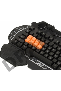 Клавиатура A4Tech Bloody B318 Black USB Multimedia Gamer LED (подставка для запястий)