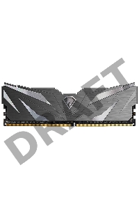 Модуль памяти DDR4 Netac Shadow II 16GB (2x8GB) 3600MHz CL18 1.35V / NTSWD4P36DP-16K / Black / with radiator