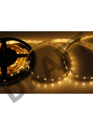 LED лента открытая, 8 мм, IP23, SMD 2835, 60 LED/m, 12 V, цвет свечения теплый белый