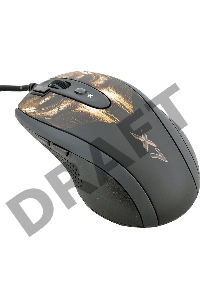 Мышь A4Tech XL-750BH (черный+корич.) USB,  6кн, 1кл-кн, 3600DPI