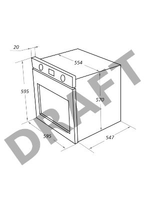 Шкаф духовой электрический MAUNFELD EOEM.769B2, встраиваемый