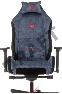 Кресло игровое A4Tech Bloody GC-470 синий крестовина металл