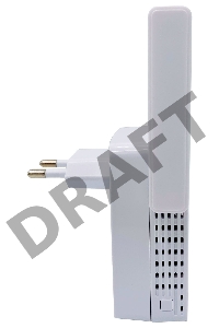 Повторитель беспроводного сигнала Digma D-WR300 10/100BASE-TX белый (упак.:1шт)