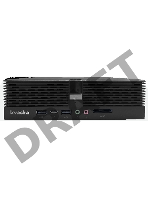ПК/ Kvadra D20 DM Intel Core i5 10500(3.1Ghz)/16384Mb/512SSDGb/noDVD/Int:Intel UHD Graphics 630/BT/WiFi/war 1y/black/noOS