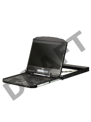 Консоль управления, для KVM-переключателей, электрон., 19