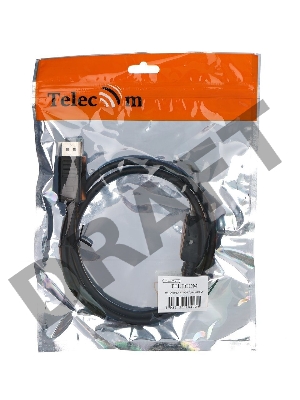 Кабель соединительный Telecom DisplayPort DP-DP 1.2V 4K@60Hz  1м <CG712-1M>