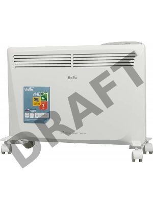 Конвектор Ballu Enzo BEC/EZER-1500 1500Вт белый