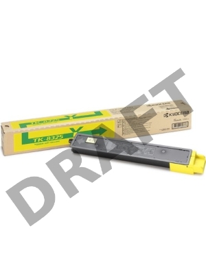 Тонер-картридж Kyocera TK-8325Y (1T02NPANL0) желтый для TASKalfa 2551ci 12000 стр.
