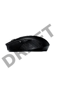 Беспроводная Игровая мышь ASUS ROG Strix Carry чёрная (2.4GHz/Bluetooth, 6 кнопок, Omron, 7200 dpi, USB, чехол, 2 х АА, 90MP01B0-B0UA00)