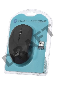 Мышь Oklick 565MW matt black optical (1000dpi) cordless USB (3but) [1103658]