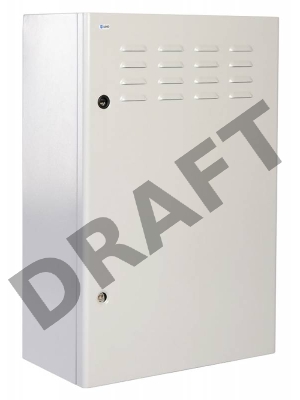 Шкаф настенный ЦМО ШТВ-Н-6.6.3-4ААА 6U 600x330мм пер.дв.стал.лист несъемные бок.пан. 57кг серый