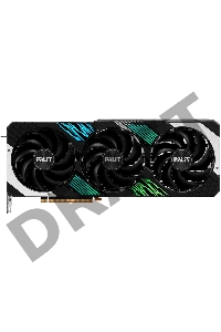 Видеокарта Palit PA-RTX4080 GAMINGPRO OC 16GB PCIE16 GDDR6X 2205/22400 HDMIx1 DPx3 HDCP