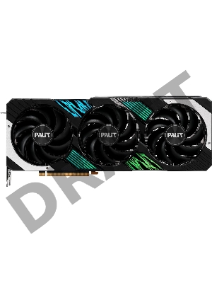 Видеокарта Palit PA-RTX4080 GAMINGPRO OC 16GB PCIE16 GDDR6X 2205/22400 HDMIx1 DPx3 HDCP