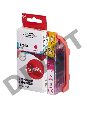 Струйный картридж Sakura 4558B001 (426 M) для Canon, пурпурный, 8,4 мл., 650 к.