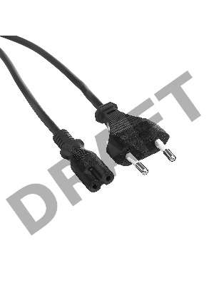 Кабель питания ноутбуков, аудио/видео ExeGate Power PCN-1,8P (CEE7/16->С7) VDE-250V-2*0.5-CU, 1.8м Кабель питания ноутбуков, аудио/видео ExeGate Power PCN-1,8P (CEE7/16->С7) VDE-250V-2*0.5-CU, 1.8м