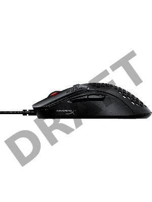 Мышь HyperX Pulsefire Haste черный оптическая (16000dpi) USB (6but)