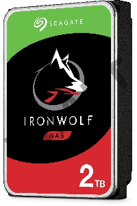 Жесткий диск Seagate Original SATA-III 2Tb ST2000VN004 NAS Ironwolf (5900rpm) 64Mb 3.5