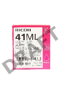 Картридж тип GC 41МL (0.6K) пурпурный для Aficio SG 2100N/ 3110DN/ 3110DNw