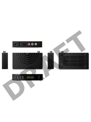 Ресивер DVB-T2 Starwind CT-220 черный Ресивер DVB-T2 Starwind CT-220 черный