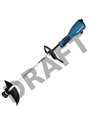 Электро и Бензокосы, Триммеры Makita UR3502 Электрокоса,1000Вт,35см,леска-2х2мм,4.9кг,кор,прямая штанга, ремень