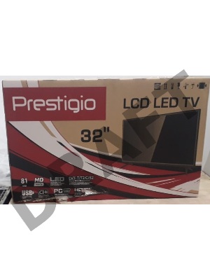 (Поврежденная упаковка) Телевизор Prestigio PTV32SN04Z_CIS_BK  чёрный (1366x768) TFT LED, 200cd/m2, USB, HDMI, CI+ slot, Multimedia player, DVB-T2/T/C/S2, 56W, TP.MS3663, 2x8W Speaker, black