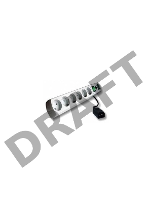 Сетевой фильтр Most RG-U 1.5м (6 розеток) белый (коробка)