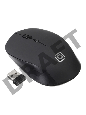 Мышь Oklick 565MW matt black optical (1000dpi) cordless USB (3but) [1103658]