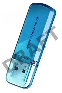 Флеш Диск Silicon Power 64Gb Helios 101 SP064GBUF2101V1B USB2.0 синий