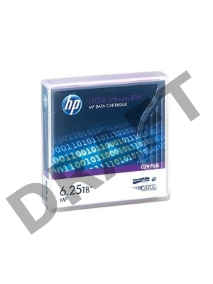 Картридж Hewlett-Packard LTO-6 Ultrium 6.25TB (C7976A)