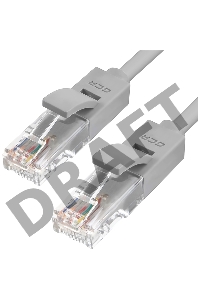 Патч-корд Greenconnect прямой, малодымный LSZH 1.8m UTP кат.5e, серый, 24 AWG, литой, ethernet high speed 1 Гбит/с, RJ45, T568B, GCR-50935 Greenconnect Патч-корд прямой, малодымный LSZH 1.8m UTP кат.5e, серый, 24 AWG, литой, ethernet high speed 1 Гбит/с, 