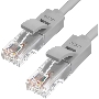 Патч-корд Greenconnect прямой, малодымный LSZH 1.8m UTP кат.5e, серый, 24 AWG, литой, ethernet high speed 1 Гбит/с, RJ45, T568B, GCR-50935 Greenconnect Патч-корд прямой, малодымный LSZH 1.8m UTP кат.5e, серый, 24 AWG, литой, ethernet high speed 1 Гбит/с, 