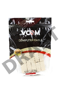 Проходной адаптер RJ45 кат.5e VCOM соединительный RJ-45/RJ-45(10 шт. в уп-ке), блистер