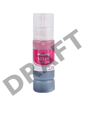 Контейнер с чернилами Sakura C13T03V34A (101 M) для Epson, водорастворимый тип, пурпурный, 6000 к., 70 мл.