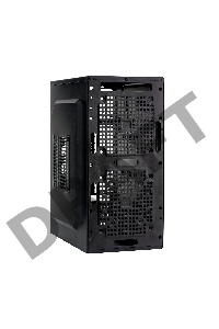 Корпус Minitower Exegate BAA-104U Black, mATX, <AAA450, 80mm>, 2*USB+1*USB3.0, Audio