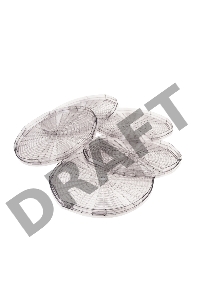 Сушка для овощей и фруктов Mystery MDH-322 белый 250W