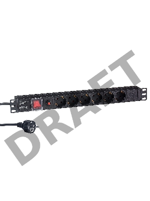 Блок розеток горизонтальный ExeGate ServerPro PDU-19H606 Al-6S-EU2-SW-O, 19 Блок розеток горизонтальный ExeGate ServerPro PDU-19H606 Al-6S-EU2-SW-O, 19