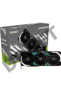 Видеокарта Palit PA-RTX4080 GAMINGPRO OC 16GB PCIE16 GDDR6X 2205/22400 HDMIx1 DPx3 HDCP