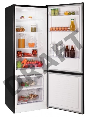Холодильник BLACK NRB 122 B NORDFROST