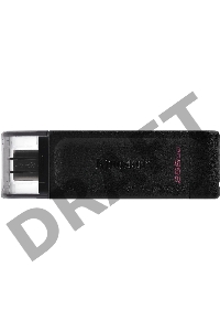 Флеш Диск Kingston 256Gb DataTraveler 70 DT70/256GB USB3.2 черный
