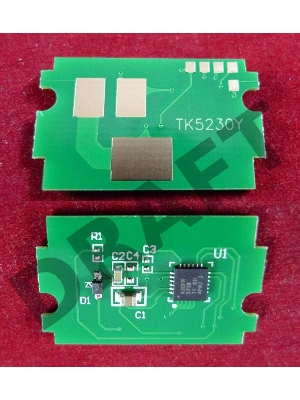 Чип для Kyocera Ecosys P5021cdn/M5521cdn (TK5230Y) Yellow 2.2K (ELP, Китай)