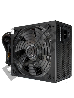 Блок питания CROWN CM-PS650W PLUS (ATX 650W, 20+4in 450mm, 140mm red LED FAN, SATA*4, IDE*4, FDD*1, 4+4pin, 6+2pin PCI-E*1)