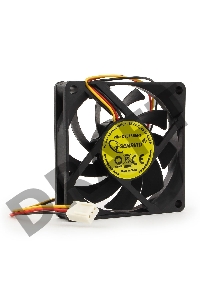 Вентилятор Gembird, 70x70x15, втулка, 3 pin, провод 25 см